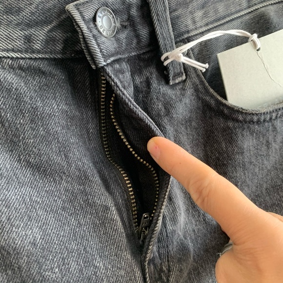 ❌Everlane The Denim Skirt Jean mini washed black - Picture 8 of 11